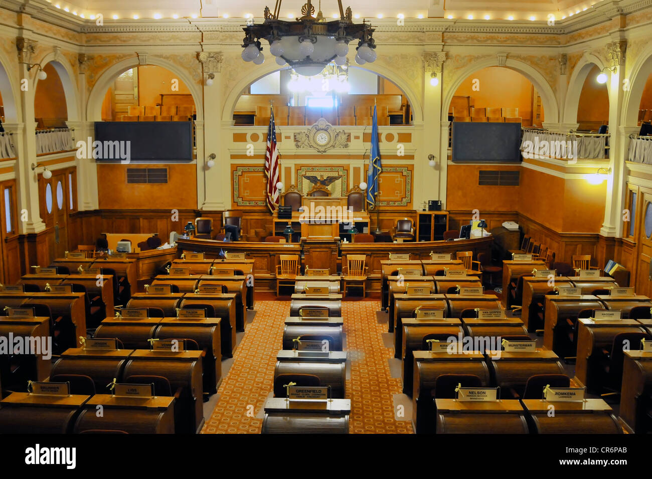 Pierre South Dakota House of Representatives Gallery in the Capitol