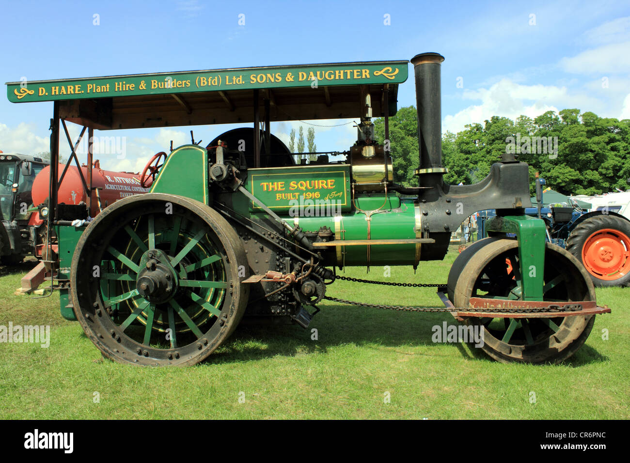 Steam Traction Engine Road Roller Transport Vintage Classic
