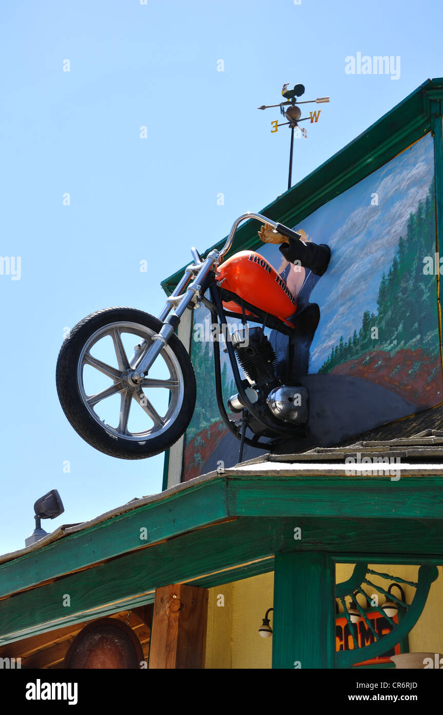 Iron Horse Saloon in Williams, Arizona (old Route 66 town Stock Photo