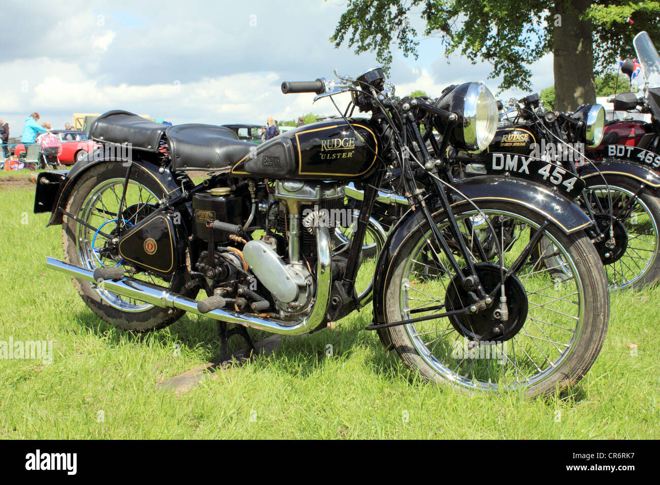 Rudge Ulster Motorcycle Classic Vintage Motorcycle Stock Photo