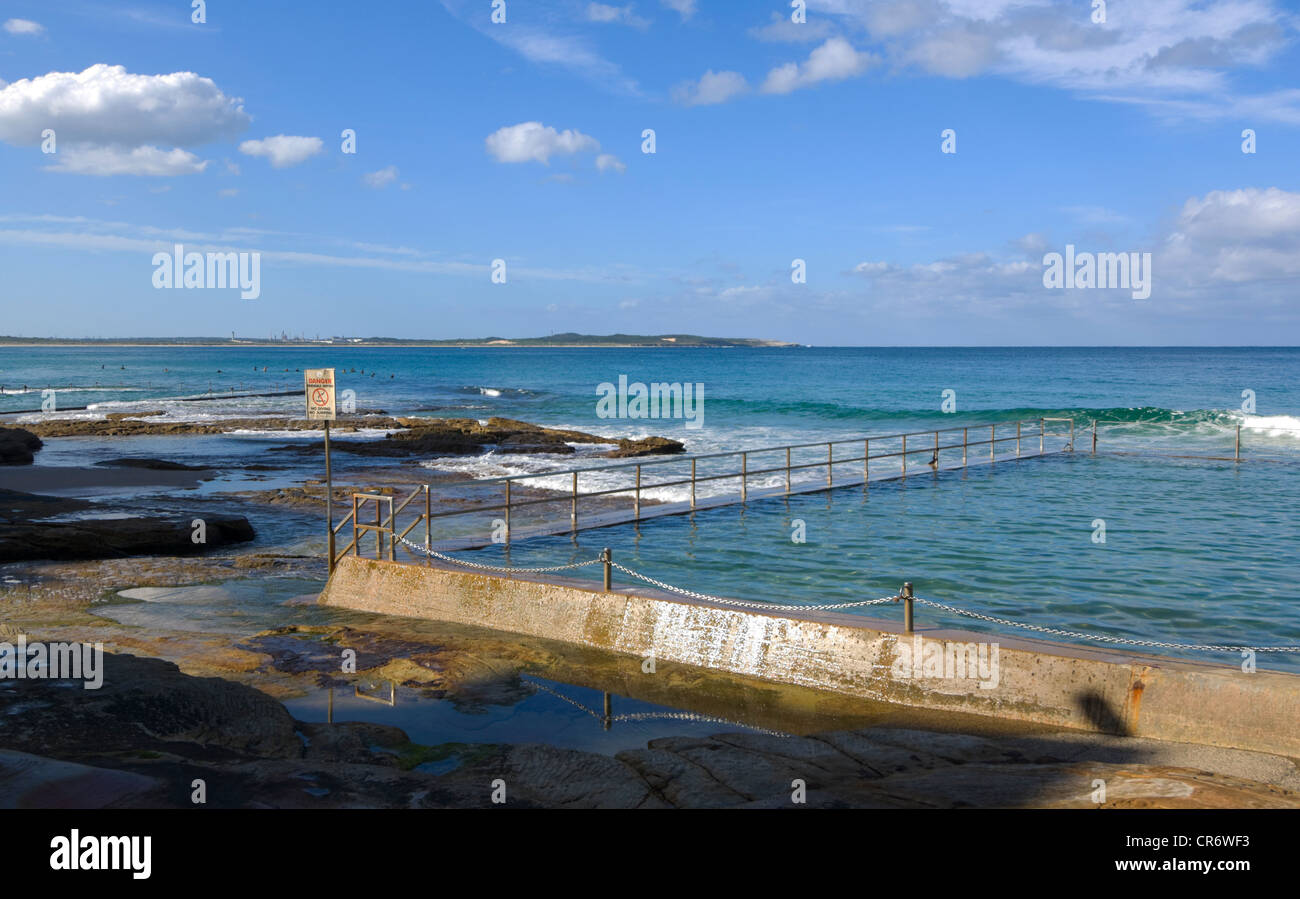 Rock Bath, Cronulla Beach, Sydney, New South Wales, Australia Stock