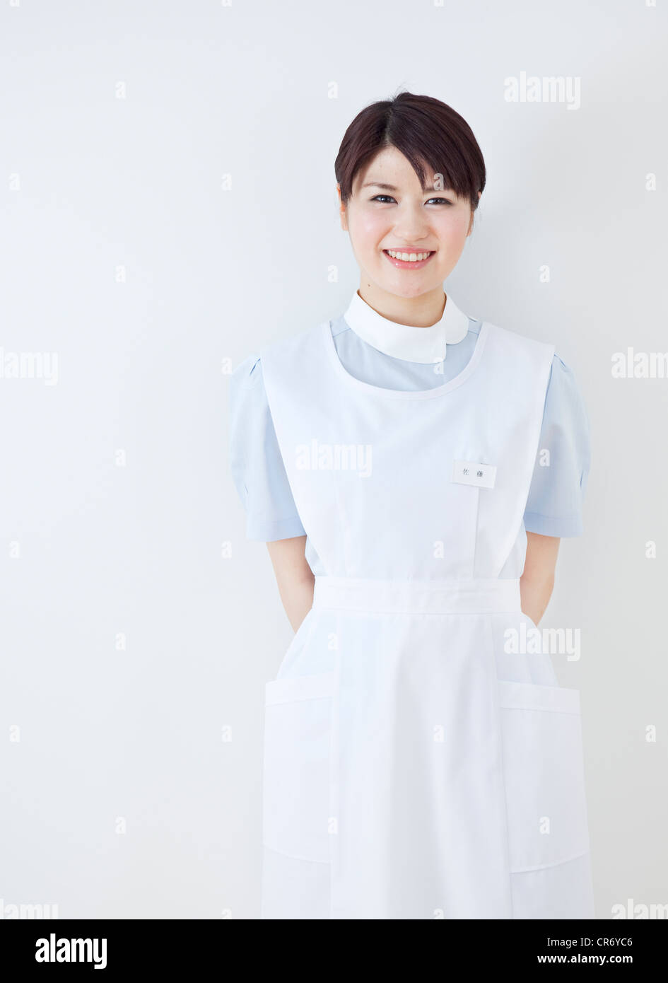 Nurse portrait studio behind hi-res stock photography and images - Alamy