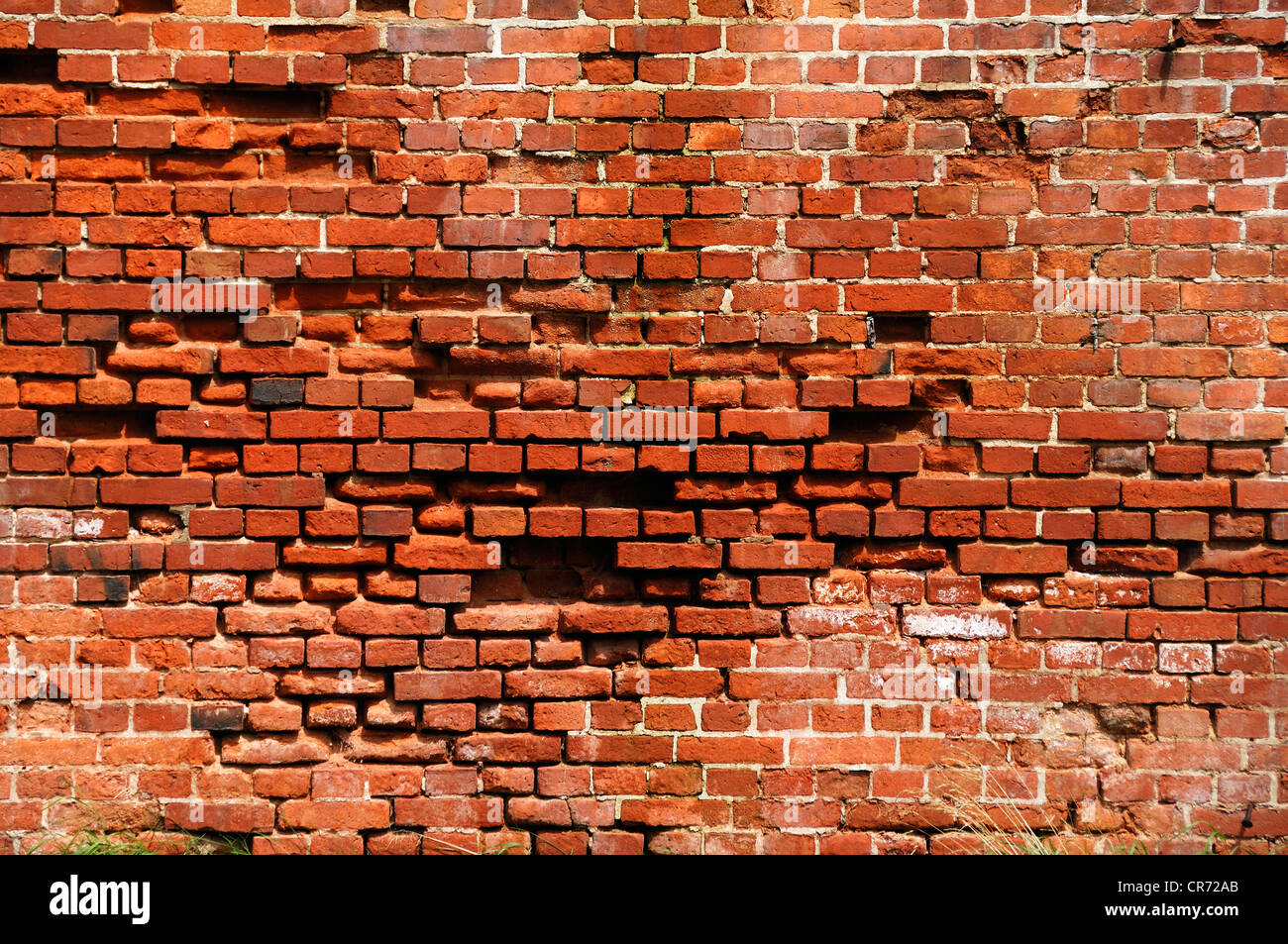 Crumbling Brick Wall High Resolution Stock Photography and ...