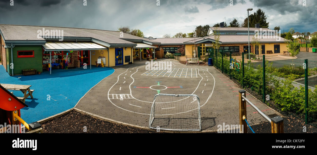 Peniel primary school, near Carmarthen Wales UK Stock Photo