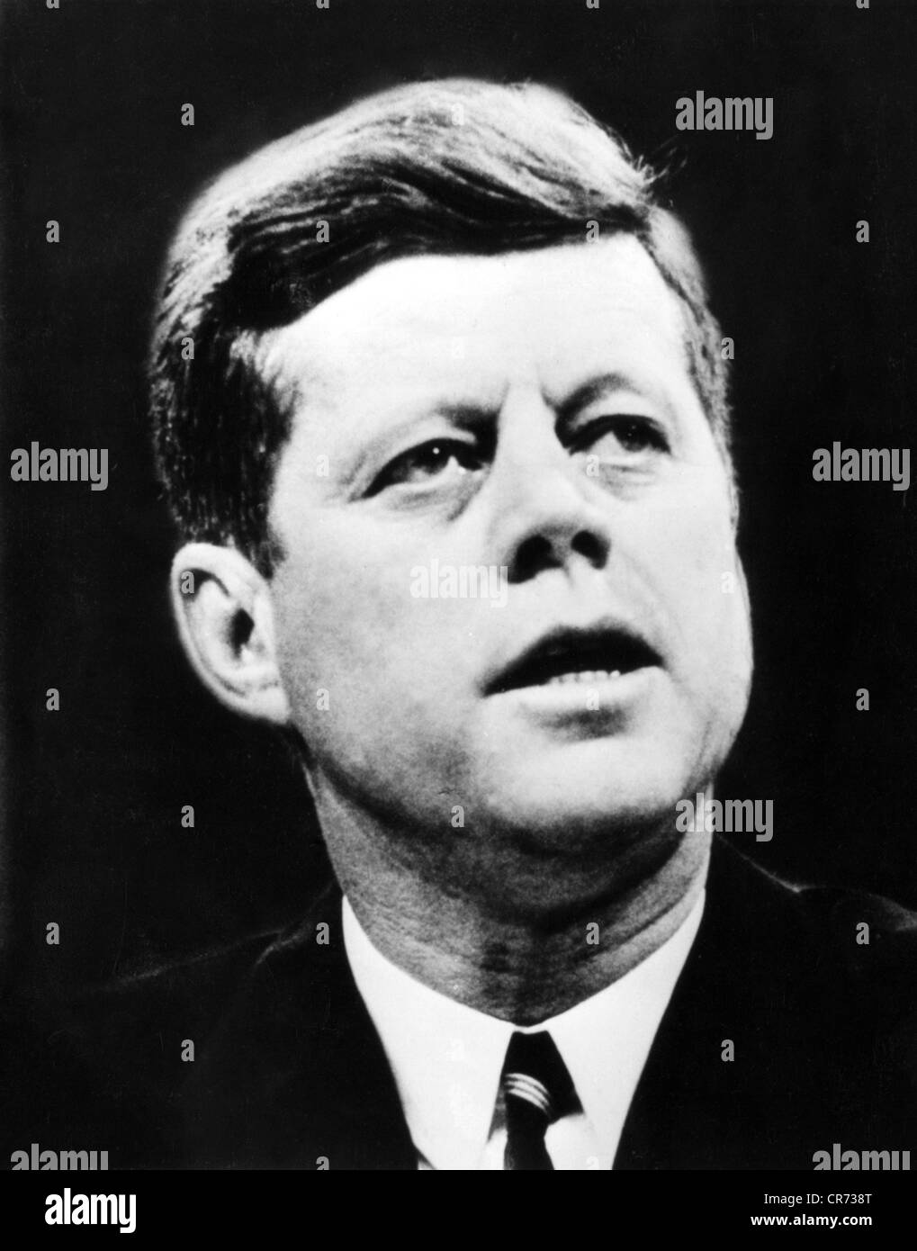 Kennedy, John Fitzgerald, 29.5.1917 - 22.11.1963, American politician (Dem.), President of the USA 20.1.1961 - 22.11.1963, portrait, early 1960s, , Stock Photo