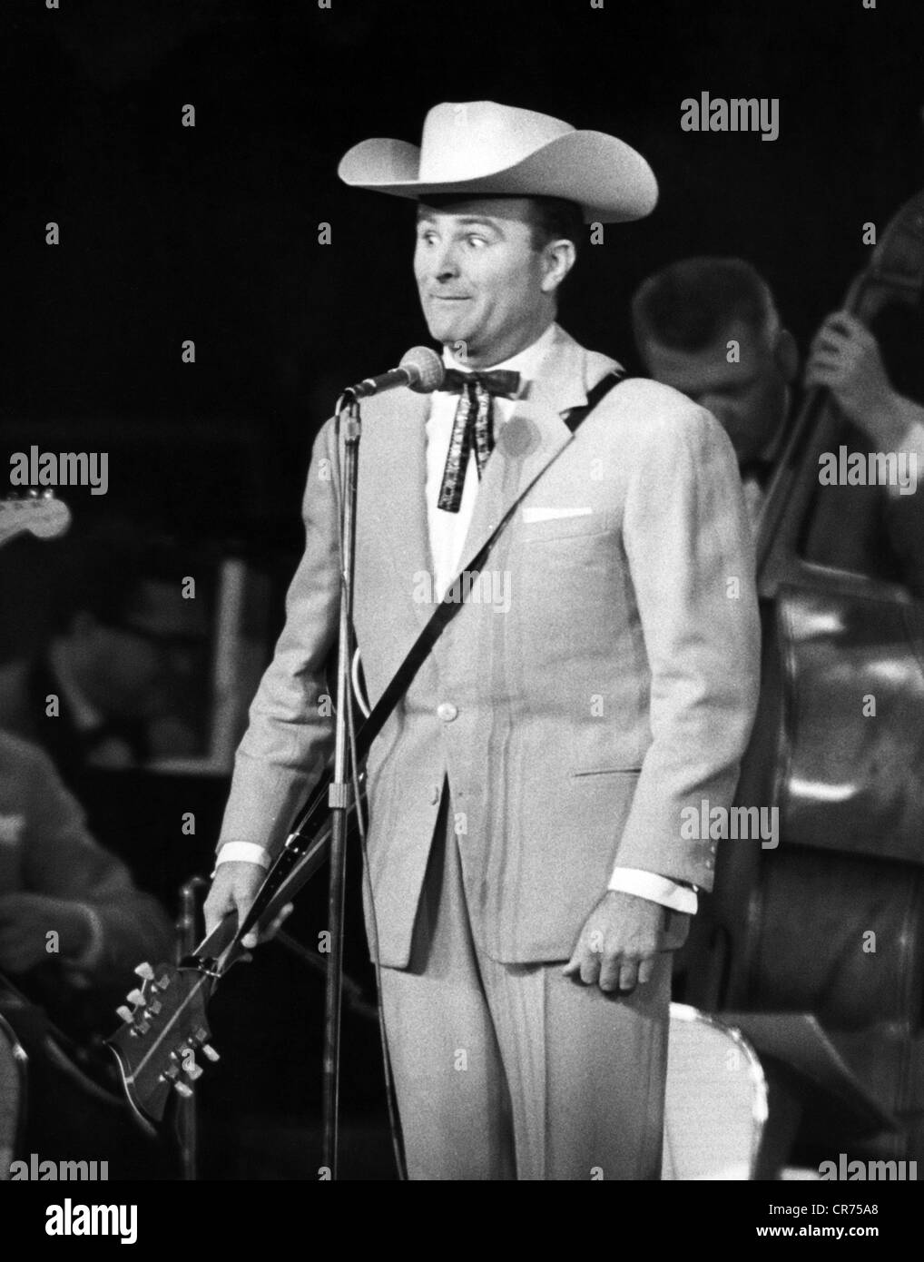 In a west germany tv show Black and White Stock Photos & Images - Alamy
