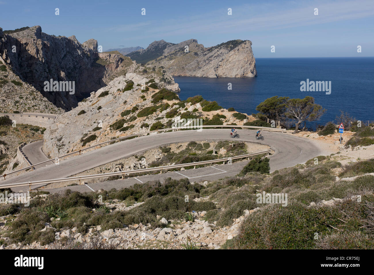 Cap de formentor cyclist hires stock photography and images Alamy