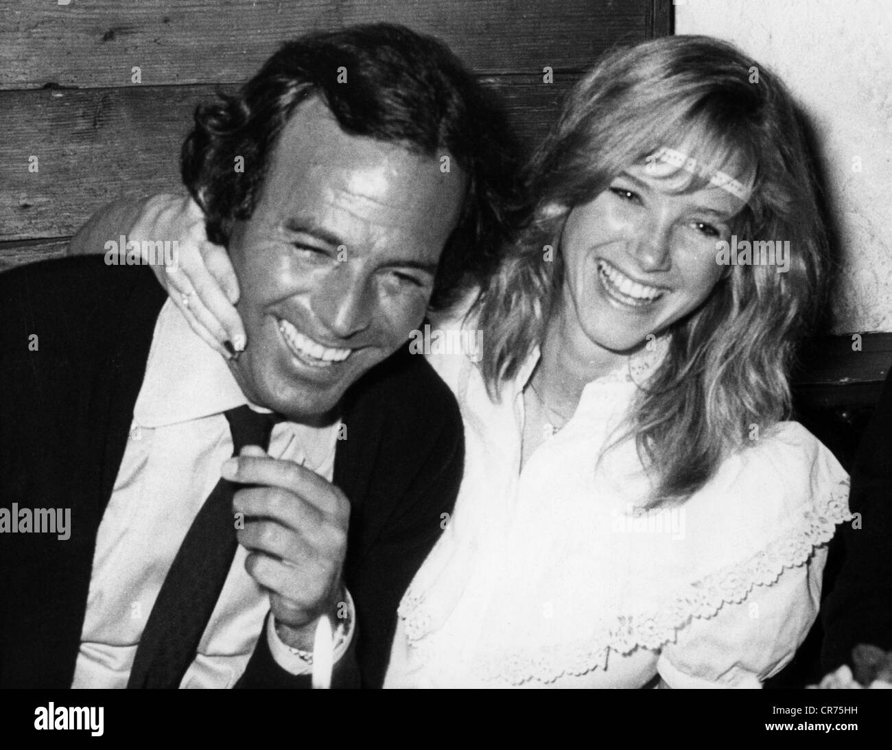 Singer julio iglesias Black and White Stock Photos & Images Alamy