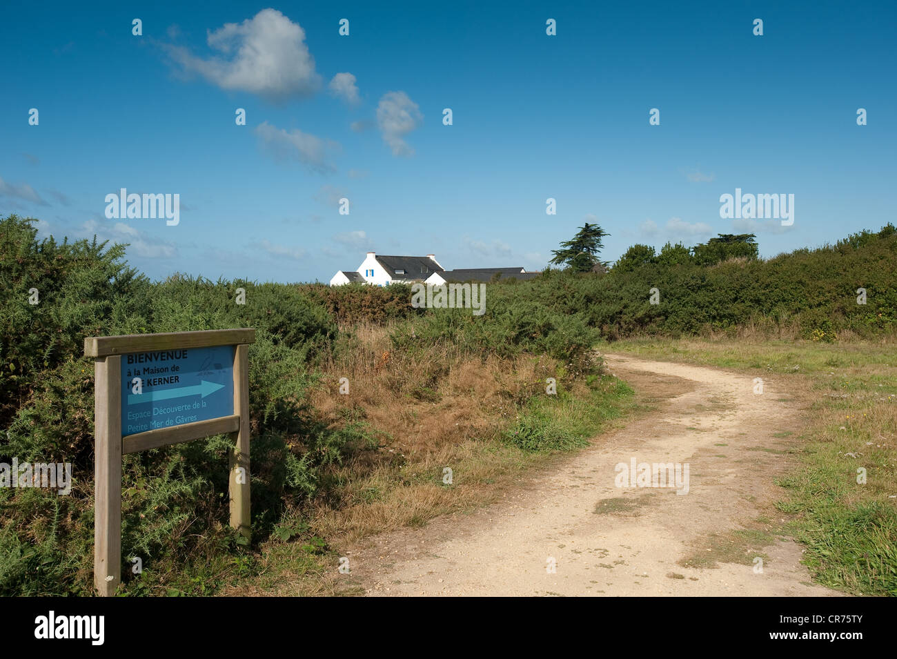 France, Morbihan, Riantec, Maison de l'ile Kerner, discovery centre of Petite Mer de Gavres