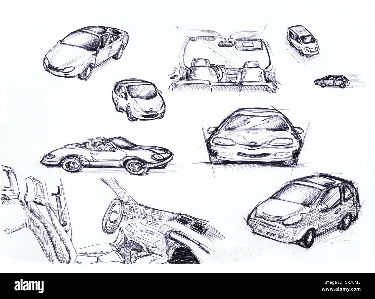 Draw Car Images  Browse 217587 Stock Photos Vectors and Video  Adobe  Stock