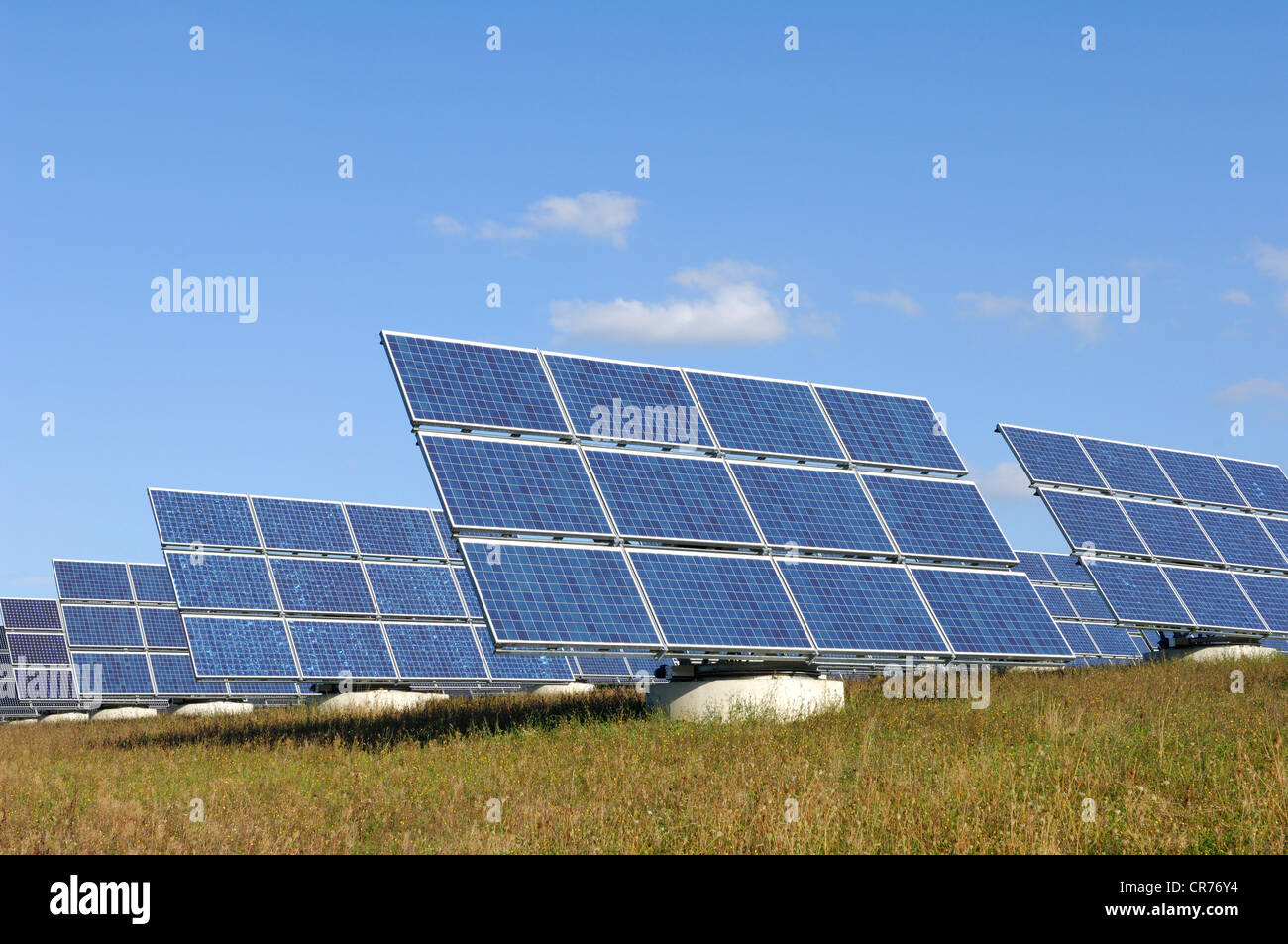 Solar energy plant Stock Photo Alamy