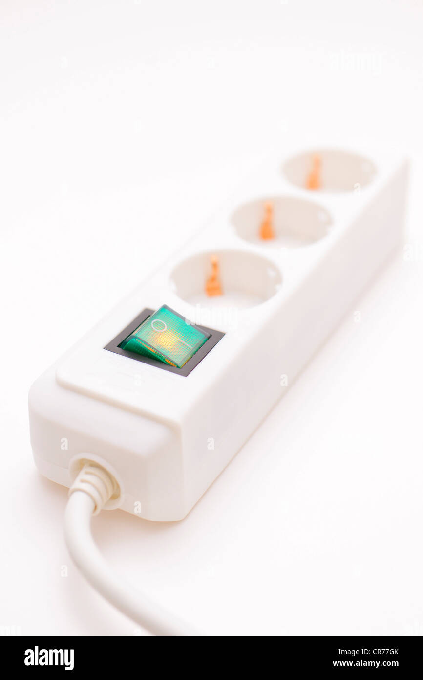 Switchable multiple socket outlet Stock Photo Alamy