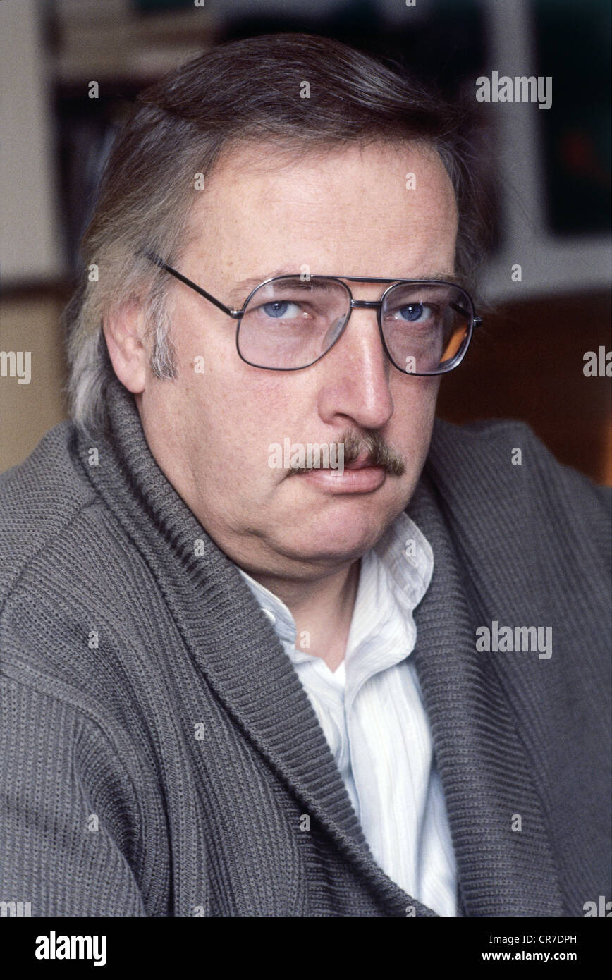 Schamoni, Peter, 27.3.1934 - 14.6.2011, German film director and producer, portrait, circa 1990, Stock Photo