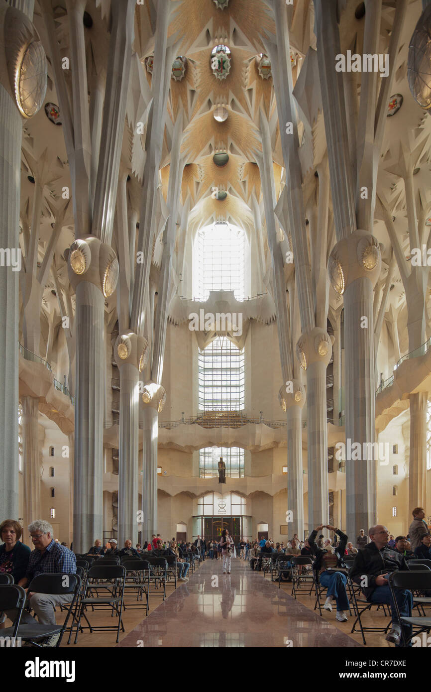 Interior Sagrada Familia Ceiling