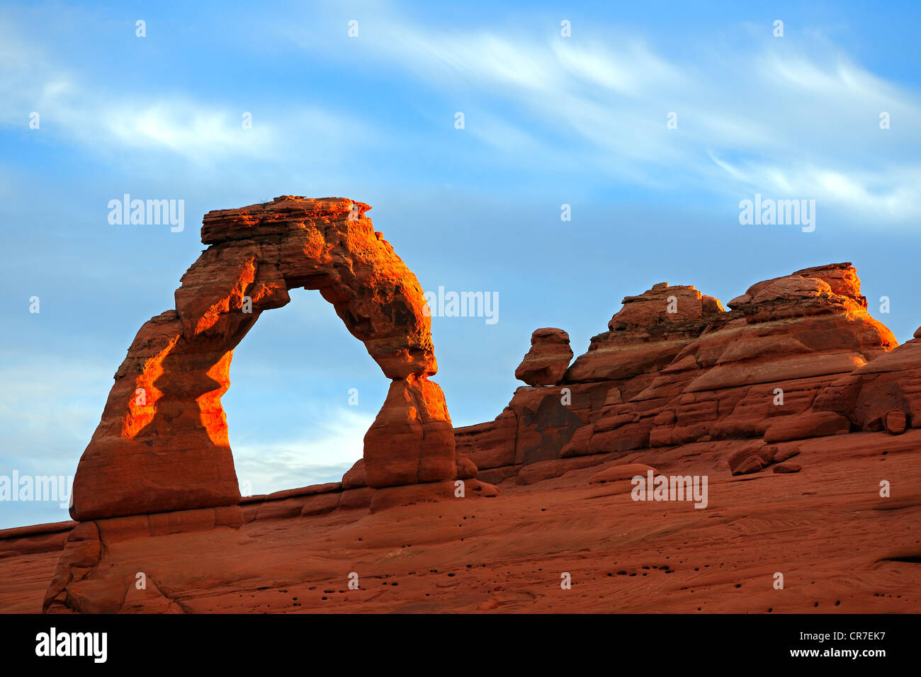 Morning shot delicate arch hi-res stock photography and images - Alamy