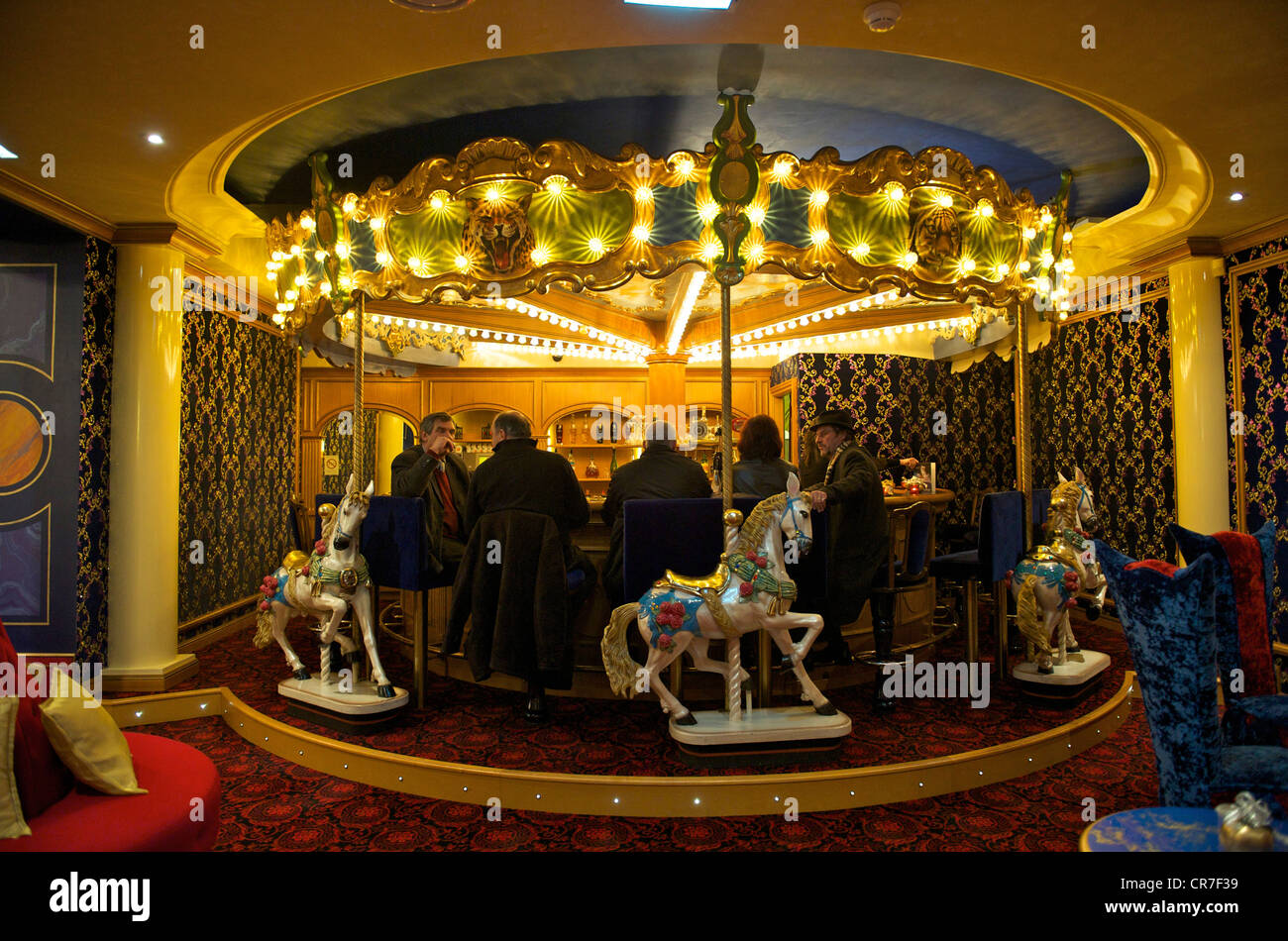 France, Bas Rhin, Kirrwiller, Cabaret of the Royal Palace, the bar Stock  Photo - Alamy