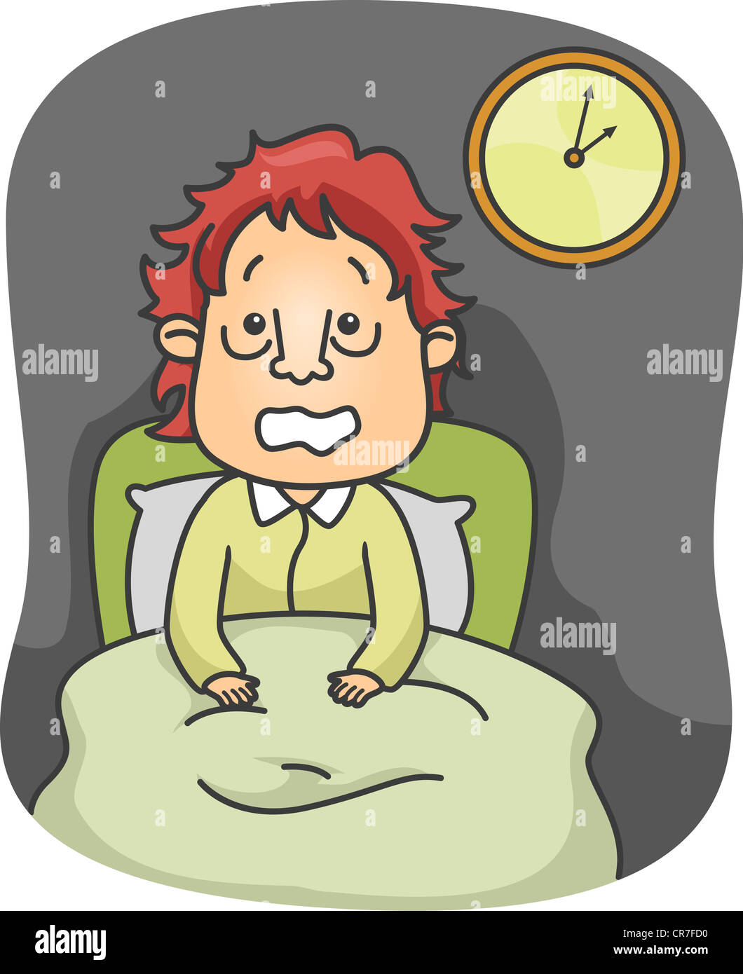 Insomnia illustration hi-res stock photography and images - Alamy