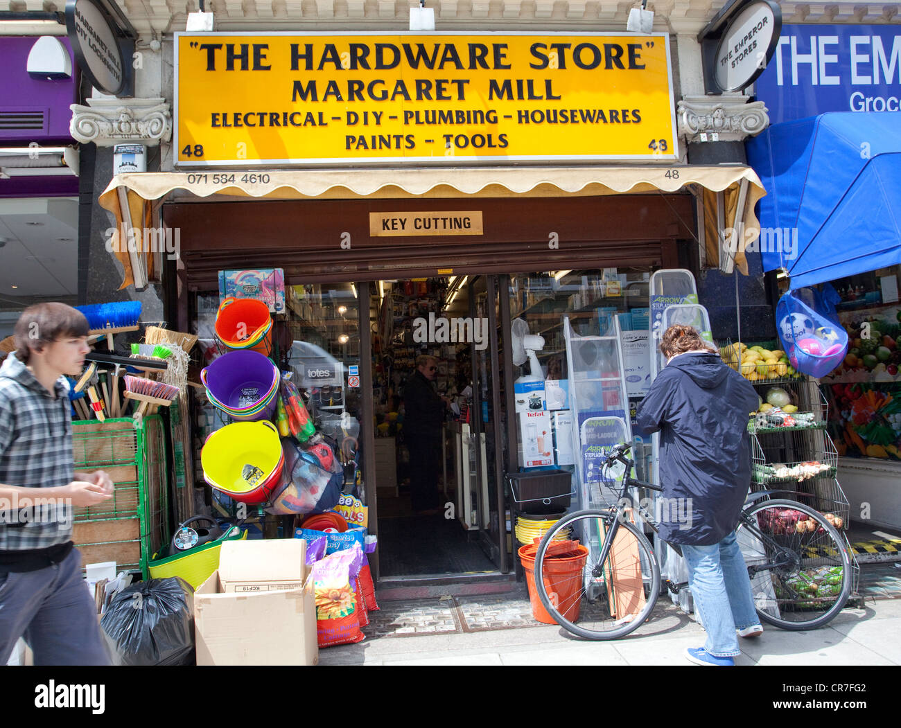 London hardware store hi-res stock photography and images - Alamy