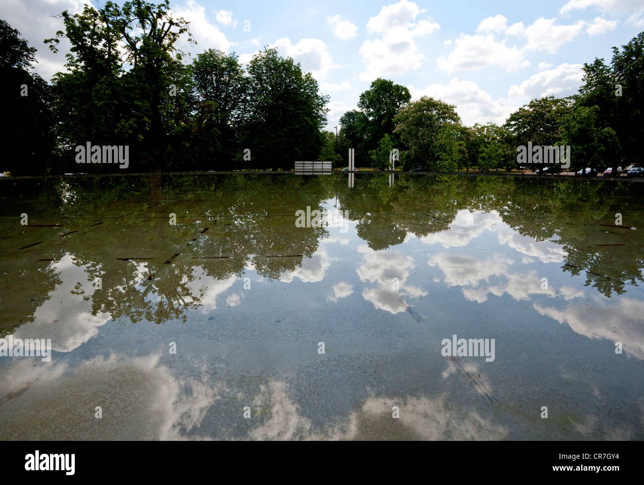 2012 Pavilion at Serpentine Gallery, London by Herzog and de Meuron and Ai Weiwei Stock Photo