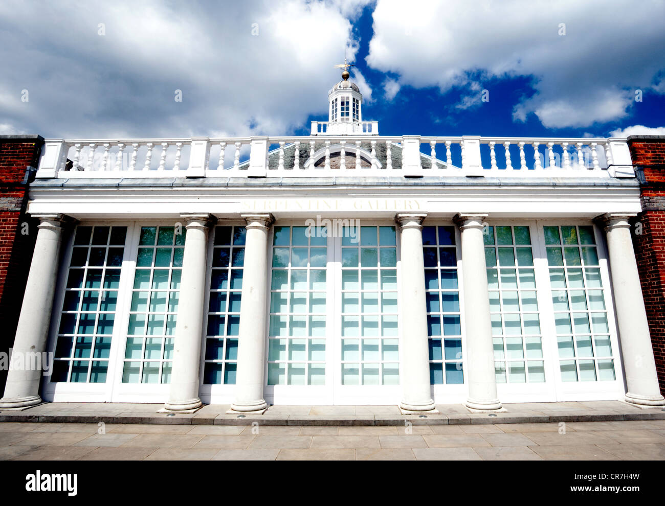 The Serpentine Gallery, Hyde Park, London Stock Photo