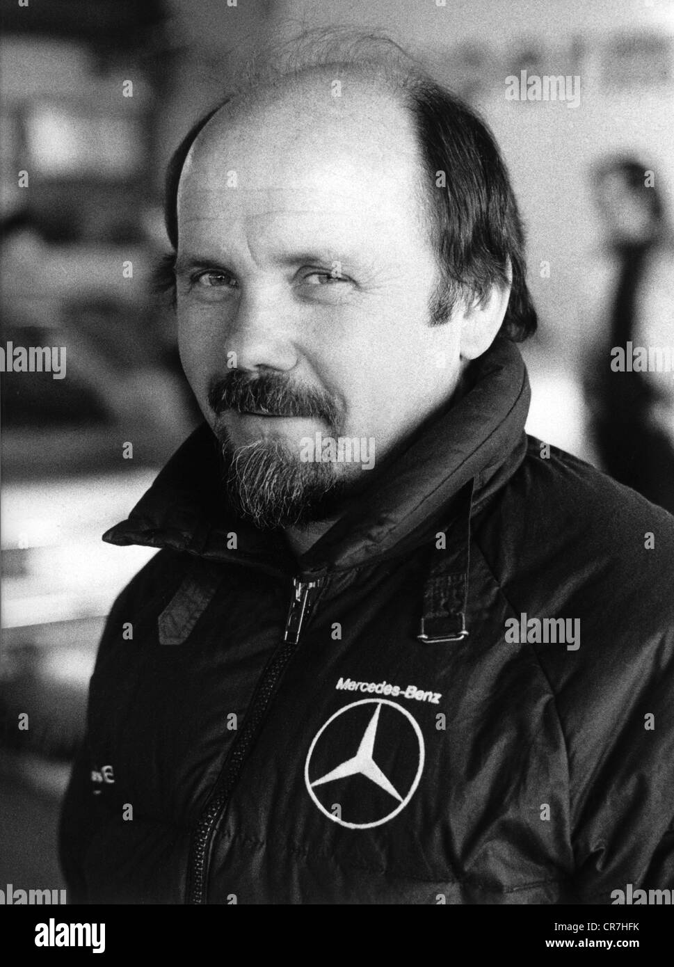 Pfuhl, Albert, German race car driver, portrait, 1970s, Stock Photo
