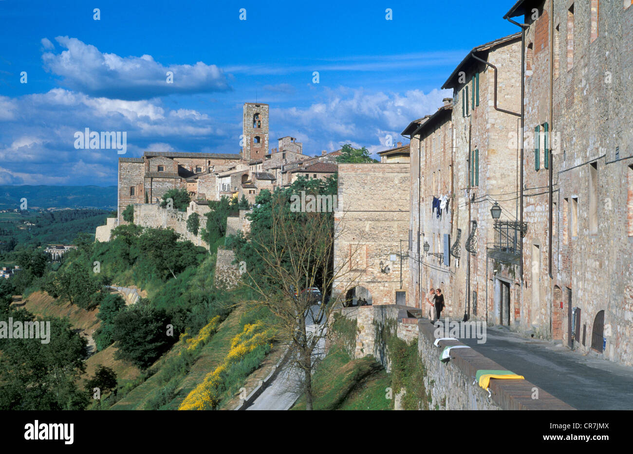 Italy, Tuscany, Colle di Val d'Elsa Stock Photo