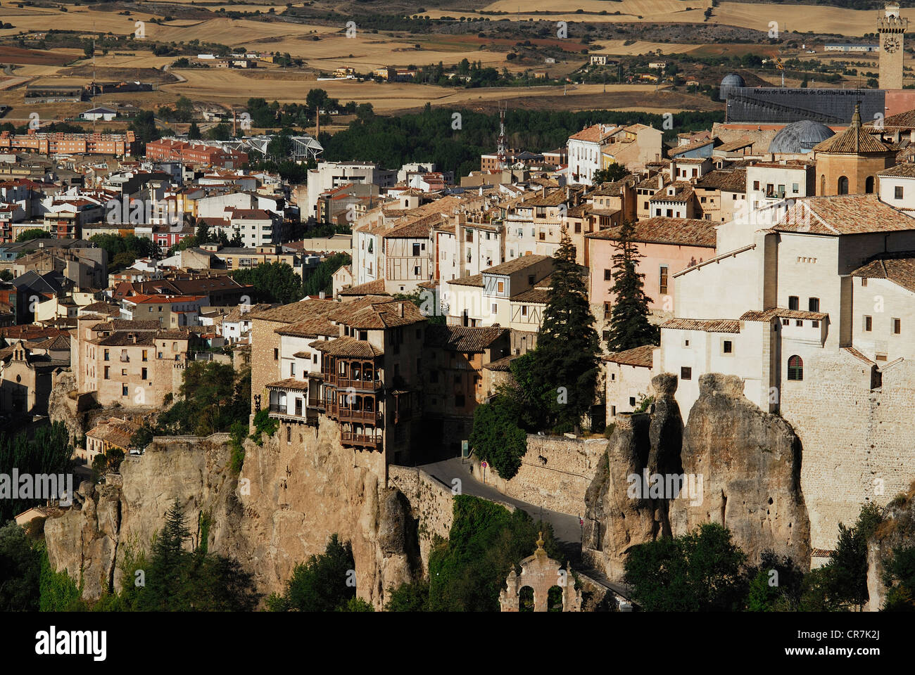 Spain, Castile-La Mancha, Cuenca, Historic Walled Town UNESCO World  Heritage, historic center built on the steep cliffs Stock Photo - Alamy