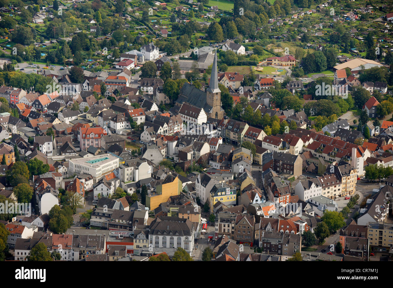 Aerial view, Schwerte, Ruhr Area, North Rhine-Westphalia, Germany, Europe  Stock Photo - Alamy