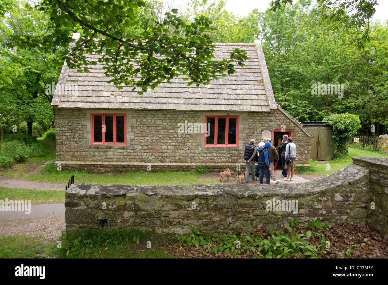 Tyneham Village in Dorset England Stock Photo Alamy