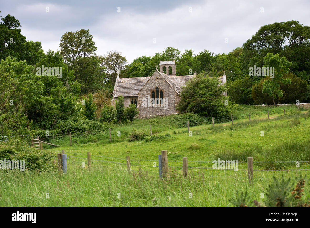 Tyneham Village in Dorset England Stock Photo Alamy