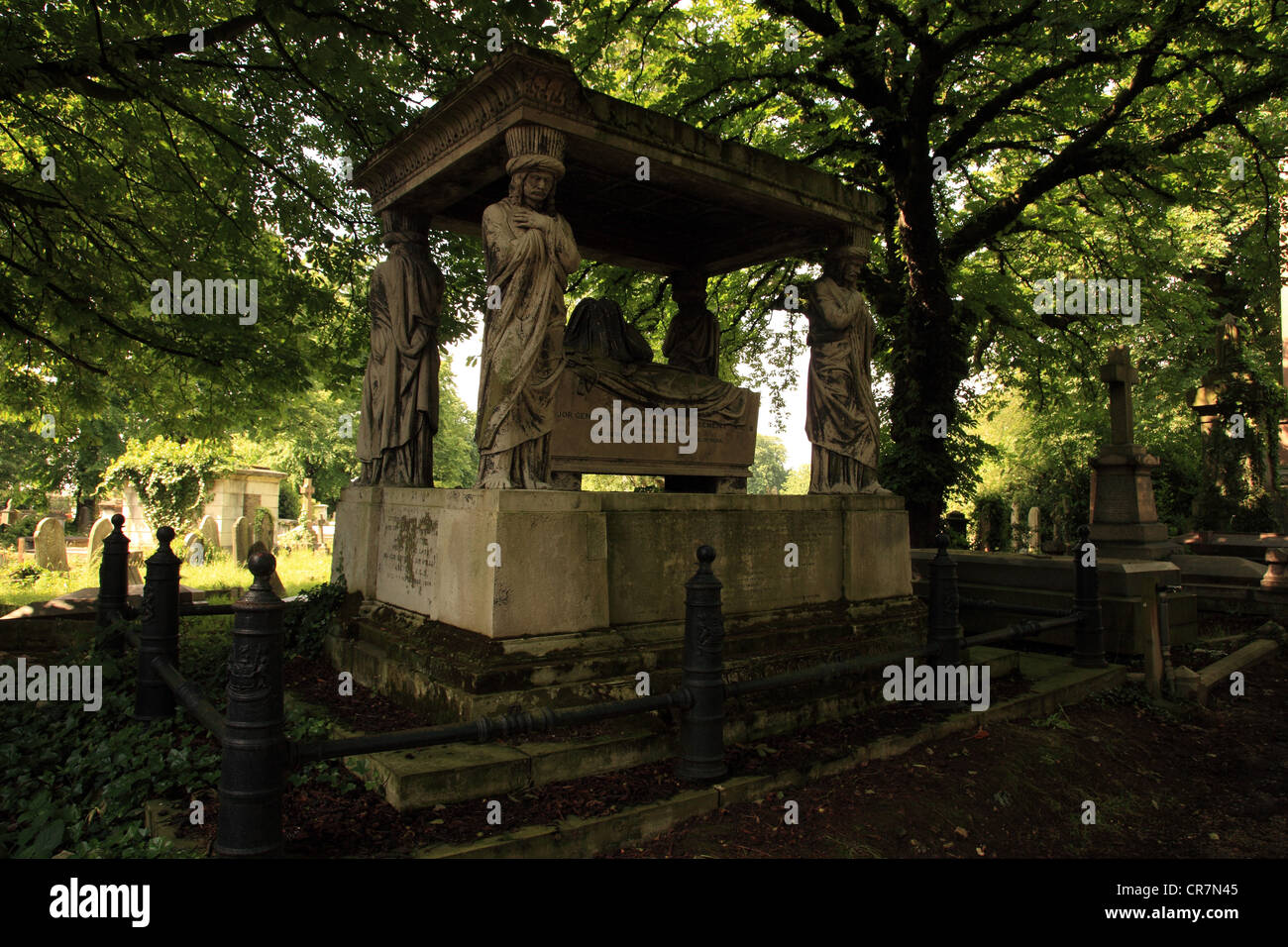 Resting place of Major-General Sir William Casement KCB (1870-1844) Stock Photo