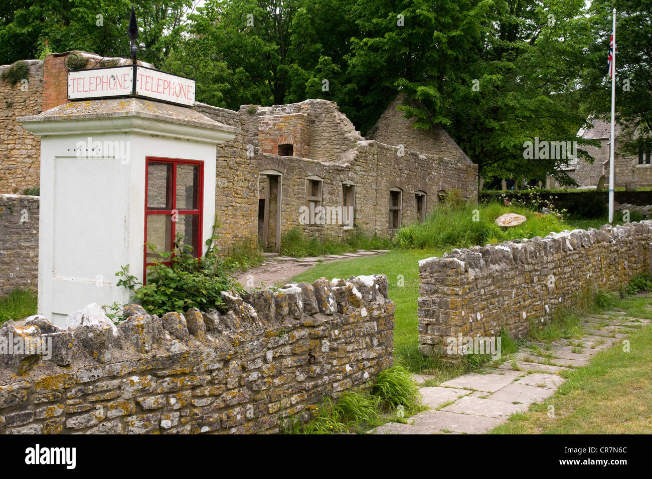 Tyneham Village In Dorset England Stock Photo Alamy