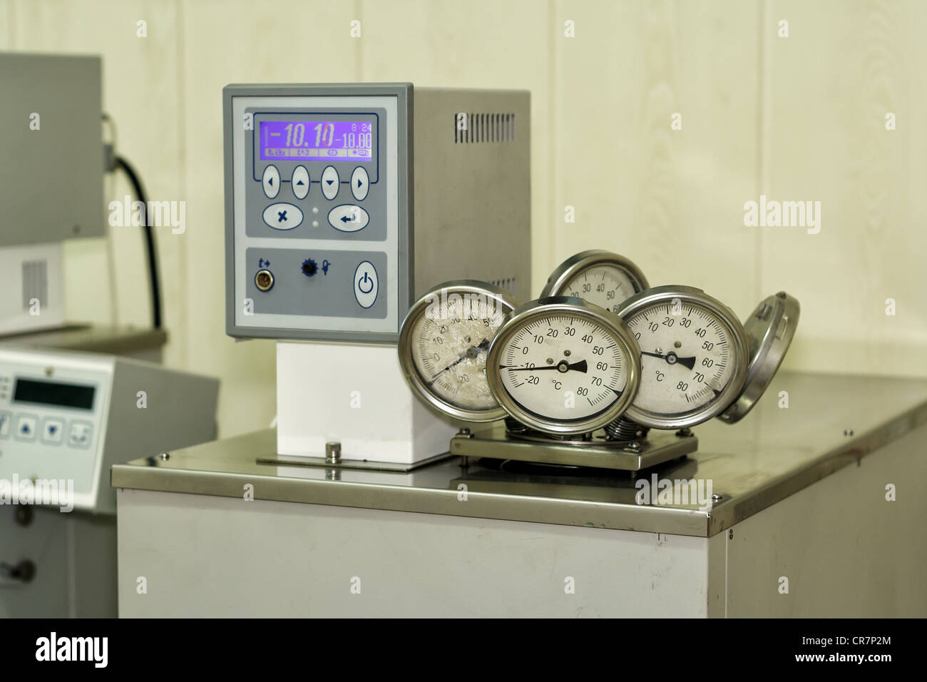 test, technology, sample, research, professional, metal, laboratory, lab, industry, industrial, experiment, equipment, device, a Stock Photo