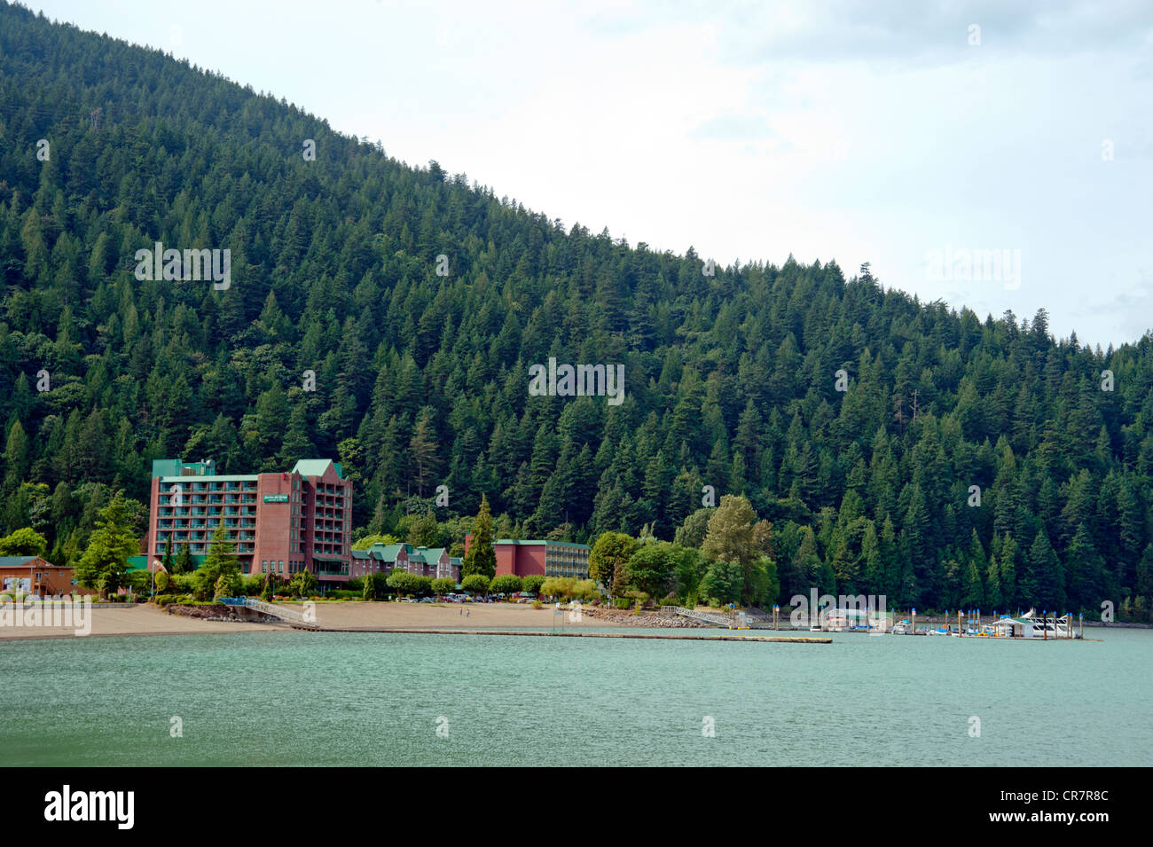 Harrison Hotsprings Hotel on Harrison Lake, British Columbia, Canada