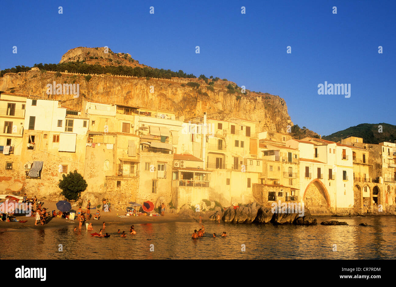 Italy, Sicily, Cefalu Stock Photo