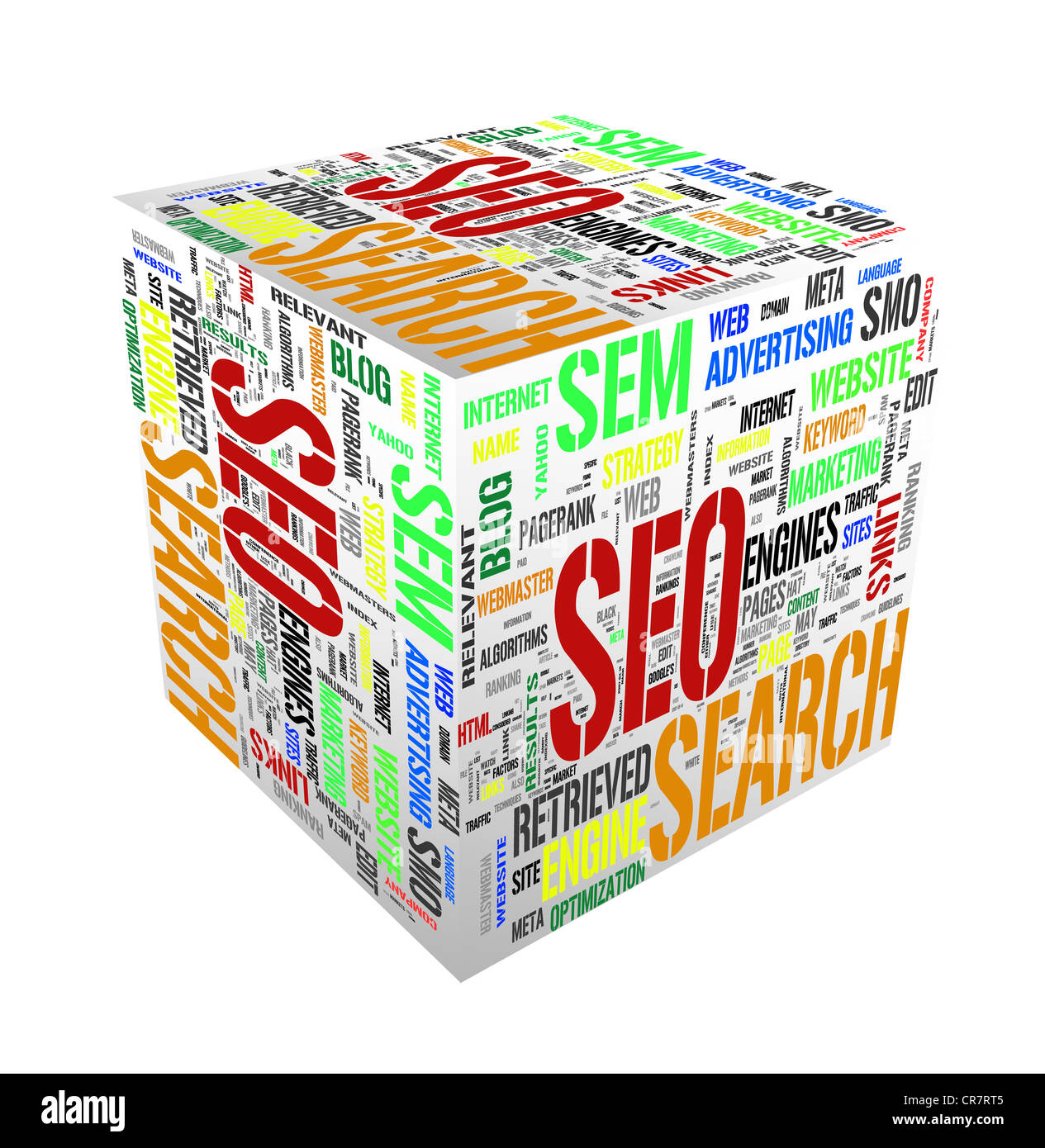 Seo Concepts Stock Photo