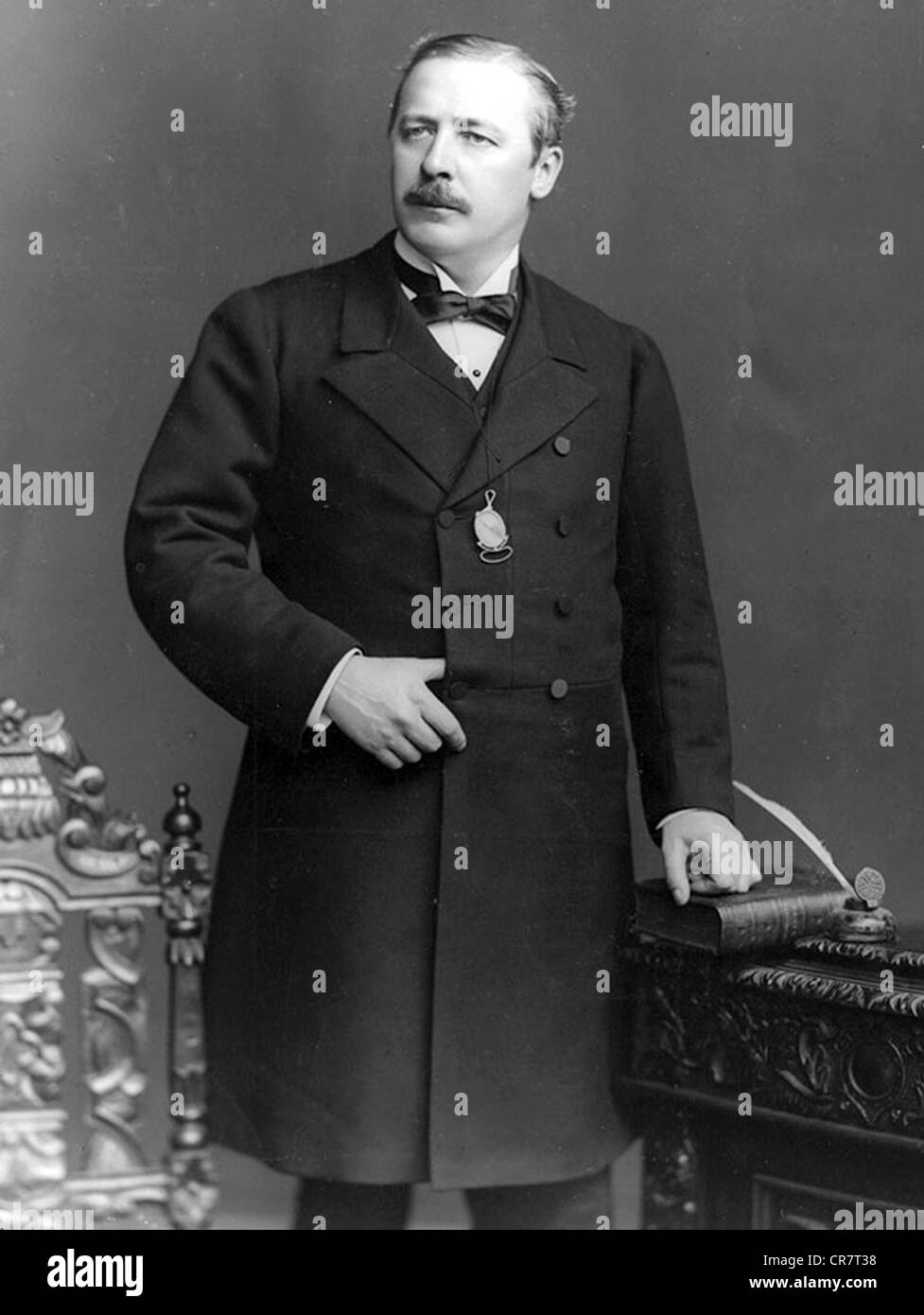 EVELYN BARING, 1st Earl of Cromer (1841-1917) British statesman and colonial administrator Stock Photo