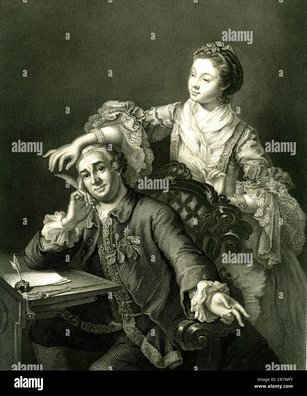 David garrick and his wife hi-res stock photography and images - Alamy