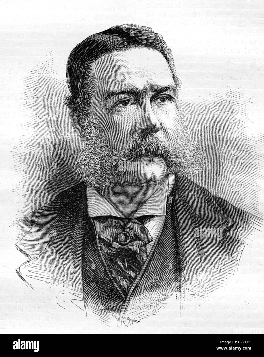 Chester A Arthur 1829 1886 21st President Of The United States Of America Historical 9700