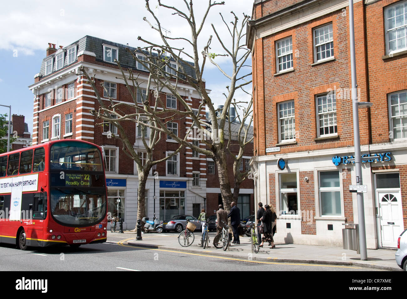 Kings Road Chelsea Stock Photo Alamy