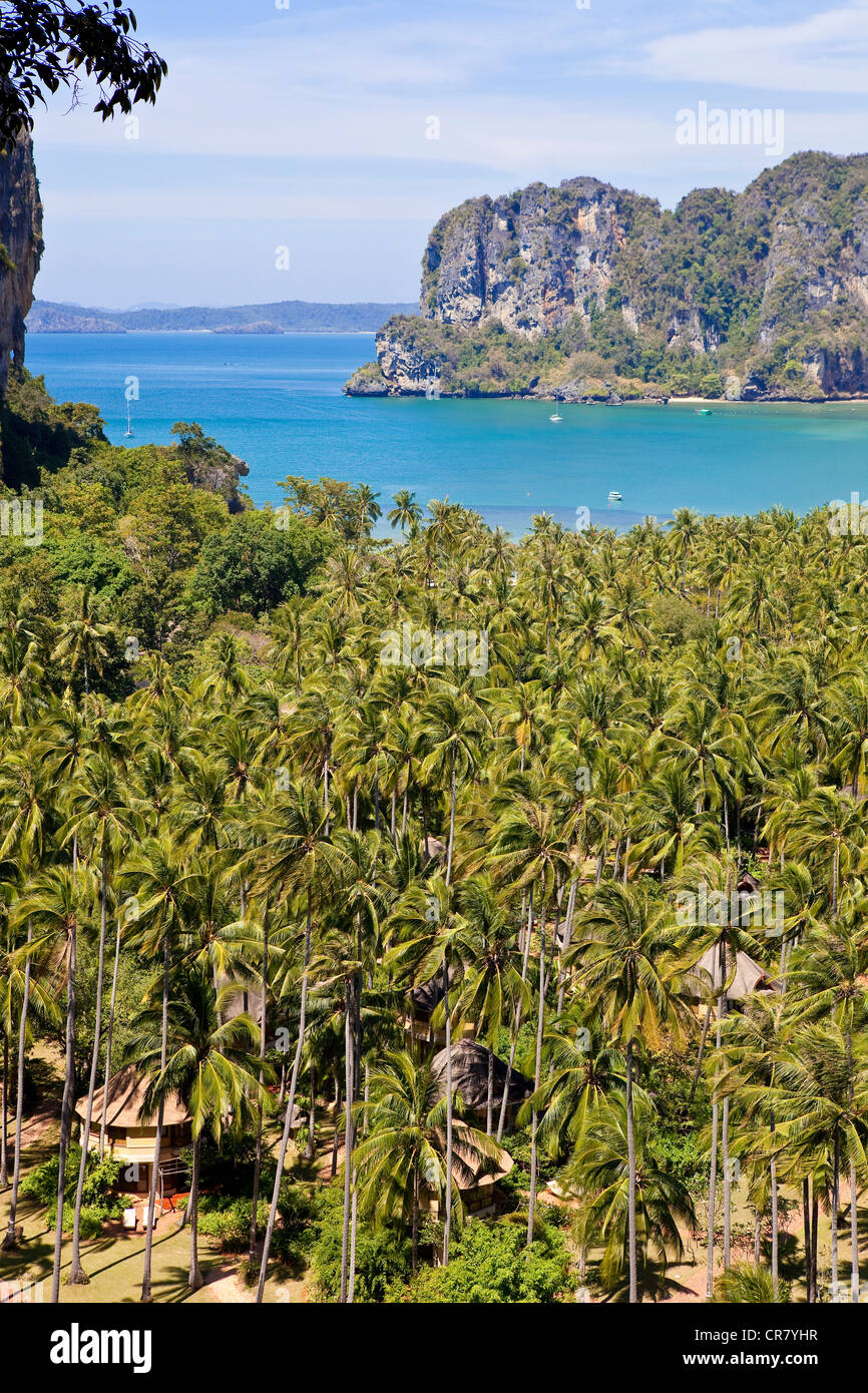 Thailand, Krabi Province, Railay Peninsula Stock Photo