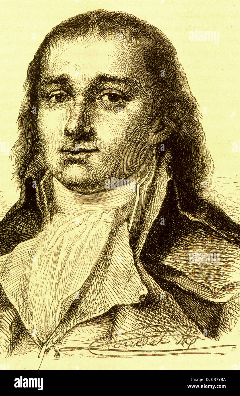 Pierre Gaspard Chaumette, 1763 1794, French politician of the