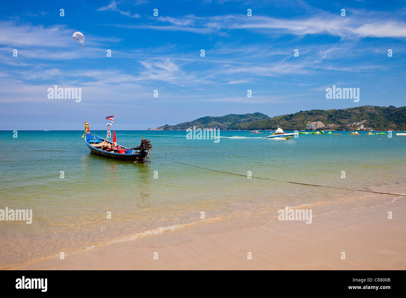 Thailand, Phuket Province, Phuket, the beach of Patong Stock Photo