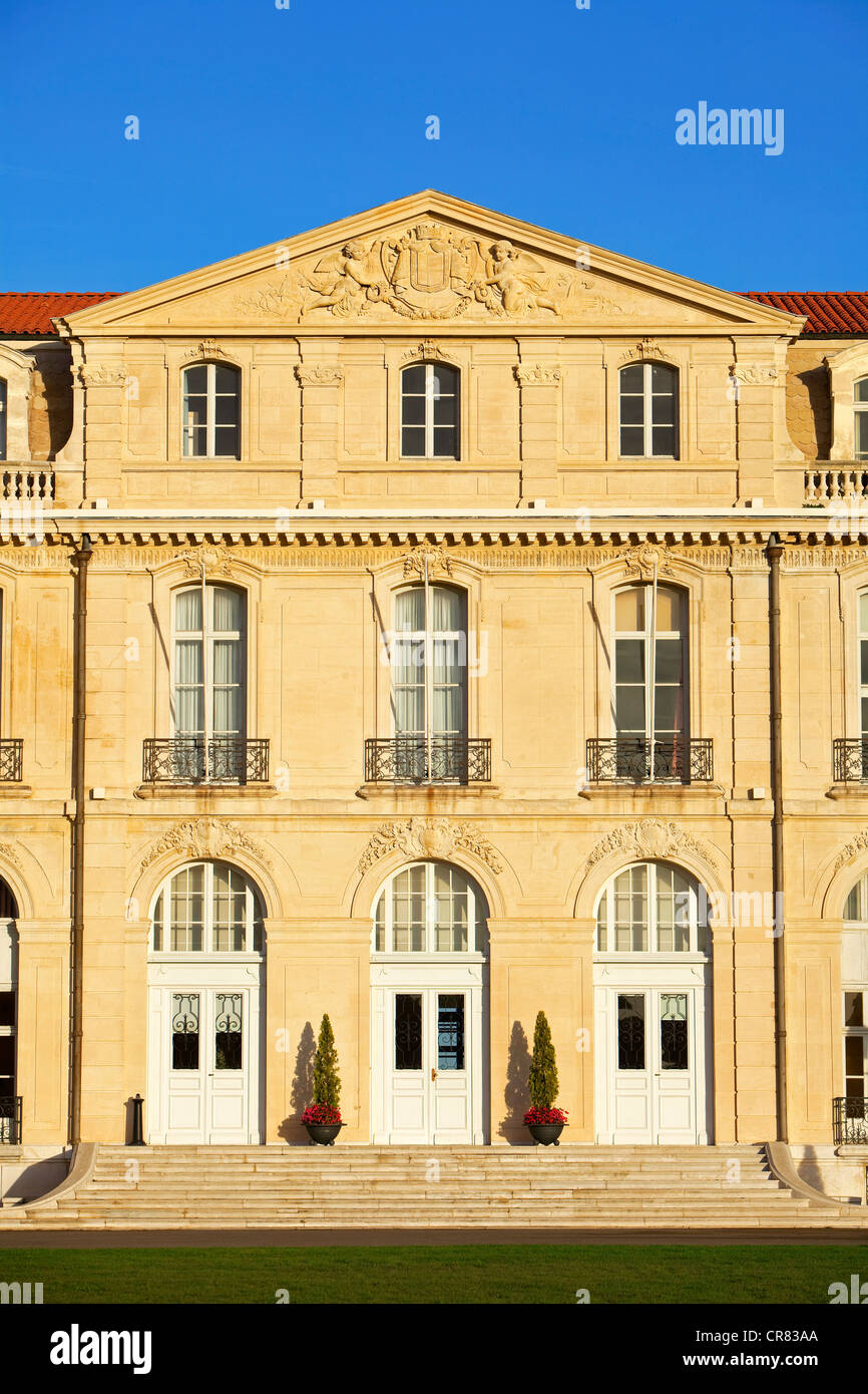 France, Bouches du Rhone, Marseille, european capital of culture 2013, Pharo Palace Stock Photo