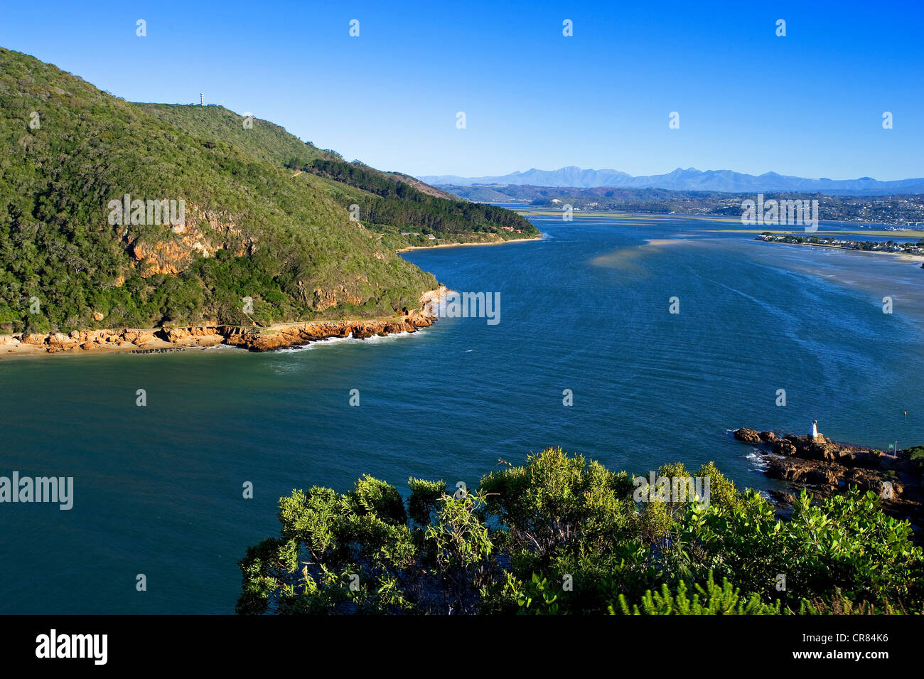 South Africa, Western Cape, Route 62, Garden Route, Knysna, the bay Stock Photo