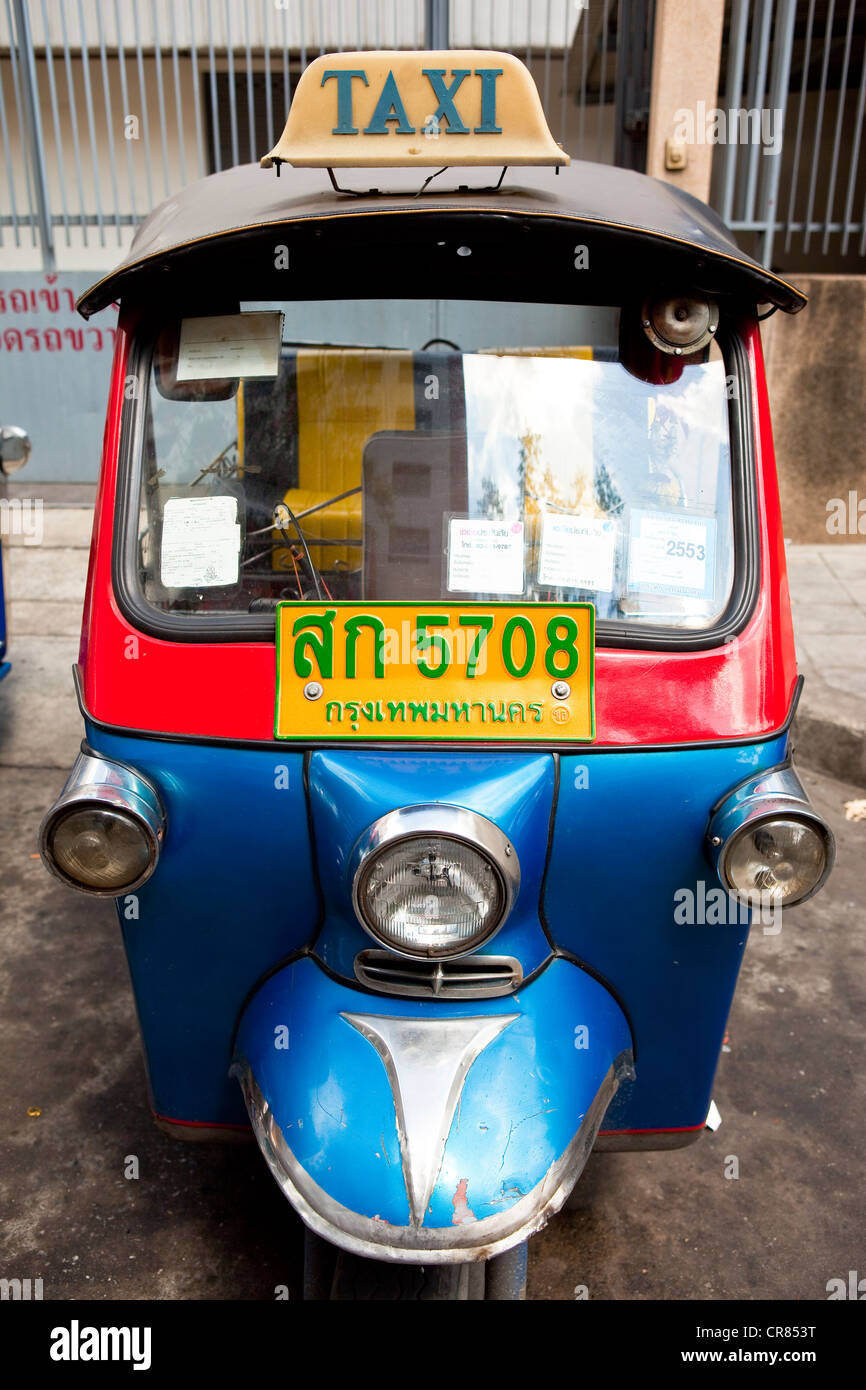 Thailand, Bangkok, rickshaw Stock Photo