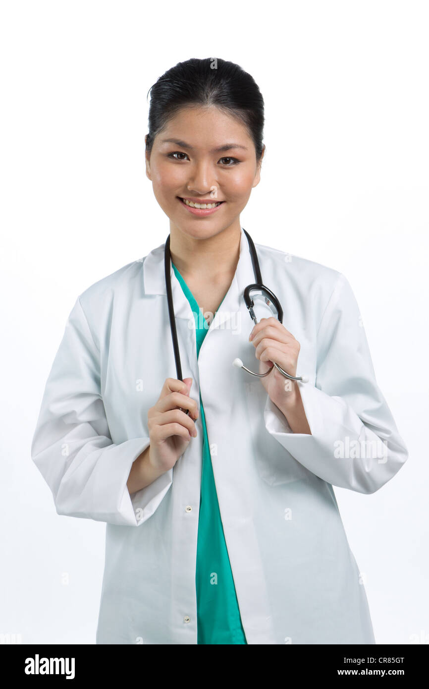 Female doctor nurse in uniform hi-res stock photography and images - Alamy