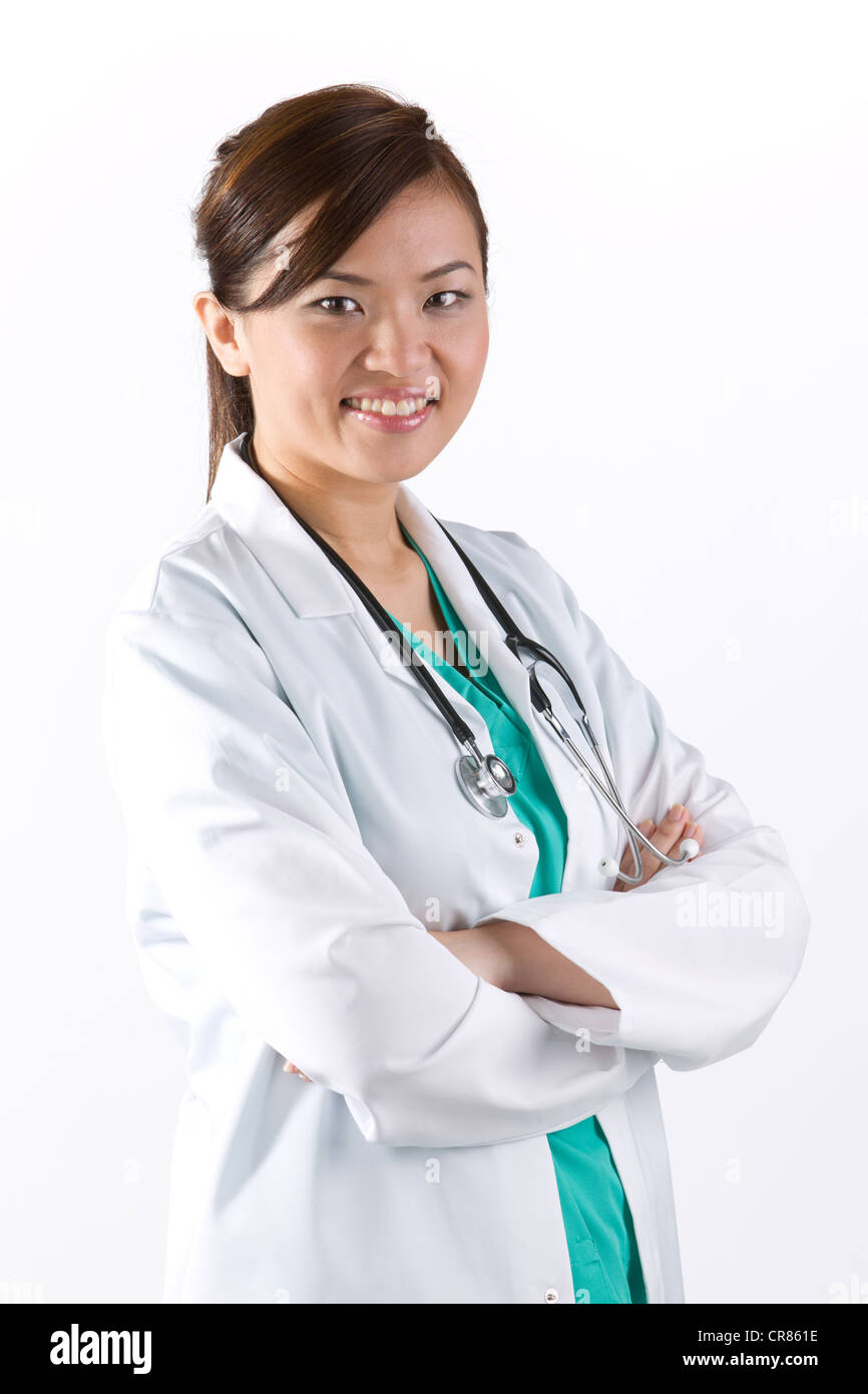 Chinese female medical doctor hi-res stock photography and images - Alamy