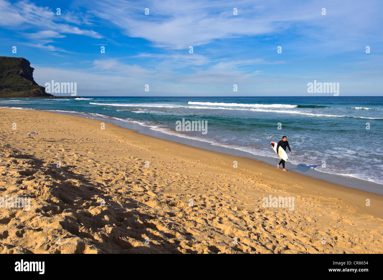 Garie Beach, Royal National Park, Sydney, New South Wales, Australia Stock Photo