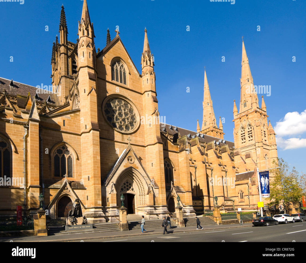 St Mary's Cathedral, Sydney, New South Wales, Australia Stock Photo Alamy